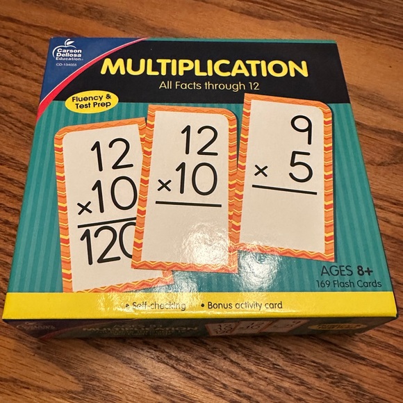 Multiplication Flash Cards - Picture 1 of 3